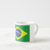 vlag van Brazilië Espresso Kop (Voorkant rechts)
