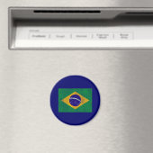  vlag van Brazilië Magneet (Insitu (Vaatwasser))