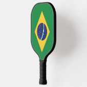 vlag van Brazilië Pickleball Paddle (Links)
