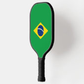 Vlag van Brazilië Pickleball Paddle (Links)
