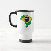 vlag van brazilië reisbeker (Links)