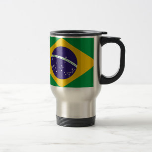 vlag van Brazilië Reisbeker