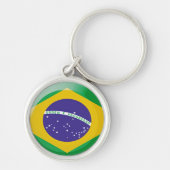 vlag van Brazilië Sleutelhanger (Voorkant)