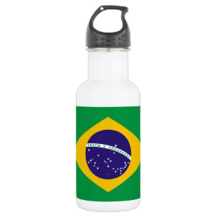 Vlag van Brazilië Waterfles