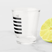 Vlag van Bretagne, Frankrijk Shot Glas (Rechts)