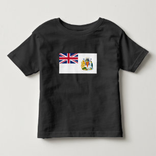 Vlag van Brits Antarctisch Territorium Kinder Shirts