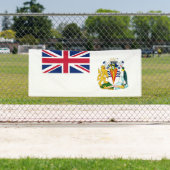 Vlag van Brits Antarctisch Territorium Spandoek (Insitu)