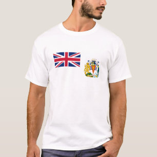 Vlag van Brits Antarctisch Territorium T-shirt
