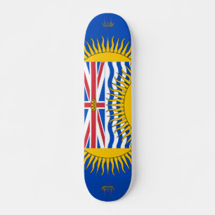 Vlag van Brits-Columbia - CND Skateboard