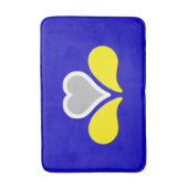 Vlag van Brussel, België Bath Mat (Voorkant Verticaal)