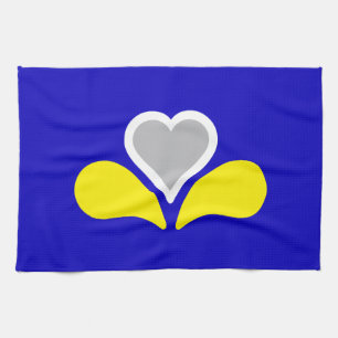 Vlag van Brussel, België Handdoek