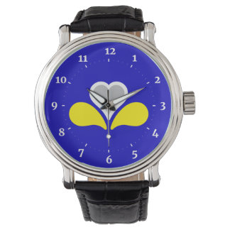 Vlag van Brussel, België Horloge