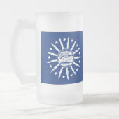 Vlag van Buffalo, de Mok van geblazen glas in New  (Links)