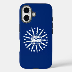Vlag van Buffalo, New York iPhone 16 Hoesje