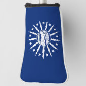 Vlag van Buffalo, New York Golfheadcover (Draai 90)