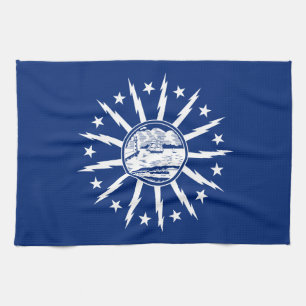 Vlag van Buffalo, New York Theedoek