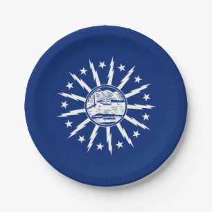 Vlag van Buffalo (stad in New York) Papieren Bordje