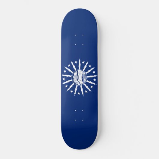 Vlag van Buffalo (stad in New York) Skateboard (Voorkant)