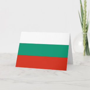 Vlag van Bulgarije Kaart