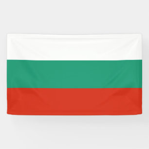Vlag van Bulgarije Spandoek