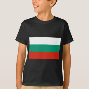 Vlag van Bulgarije T-shirt