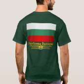 Vlag van Bulgarije T-shirt (Achterkant)