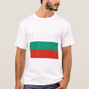 Vlag van Bulgarije T-shirt