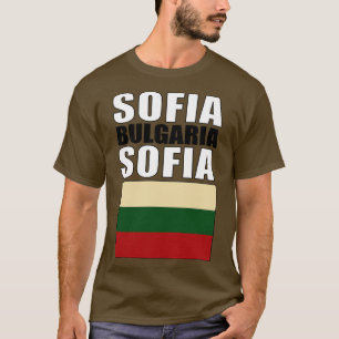 Vlag van Bulgarije T-shirt