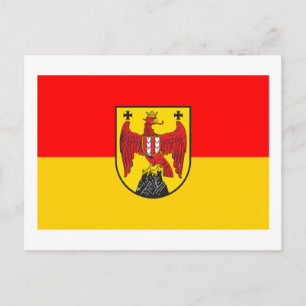 Vlag van Burgenland, Oostenrijk Briefkaart