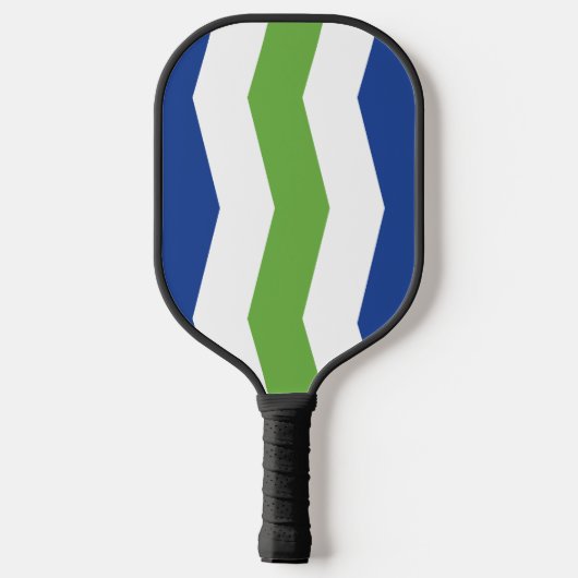 Vlag van Burlington, Vermont Pickleball Paddle (Achterkant)