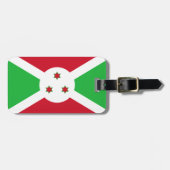 Vlag van Burundi Easy ID Personal Bagagelabel (Voorkant horizontaal)