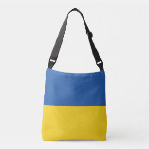 Vlag van Button Oekraïne Crossbody Tas