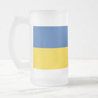 Vlag van Button Oekraïne Matglas Bierpul
