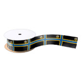 Vlag van Caithness Satin Ribbon Lint (Spoel)