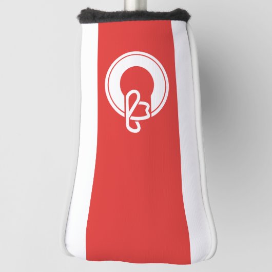 Vlag van Calgary, Alberta Golf Head Hoesje Golfheadcover (Draai 90)