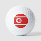 Vlag van Calgary, Alberta Golfballen (Voorkant)