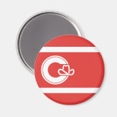 Vlag van Calgary, Alberta Magnet Magneet (Voorkant / Achterkant)