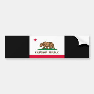 Vlag van Californië Bumpersticker