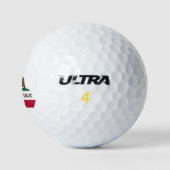 VLAG VAN CALIFORNIË GOLFBALLEN (Logo)