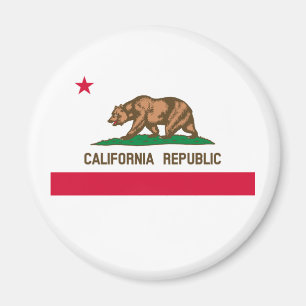 Vlag van Californië Magneet