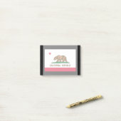Vlag van Californië Post-it® Notes (Op bureau)