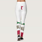 Vlag van Californië (Republiek Californië) Leggings (Achterkant)
