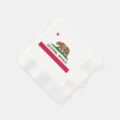 Vlag van Californië Servetten (Hoek)