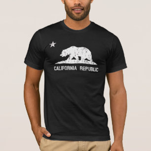  vlag van Californië T-shirt