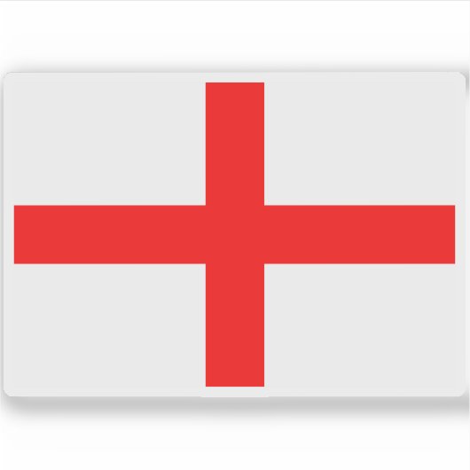 Vlag van Calvi Sticker (Voorkant)