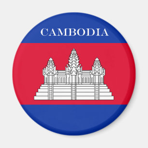 Vlag van Cambodja Magneet