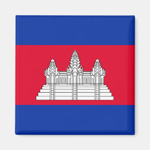 Vlag van Cambodja Magneet