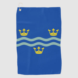Vlag van Cambridgeshire Golfhanddoek
