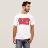 Vlag van Canada (1957) T-shirt (Voorkant volledig)