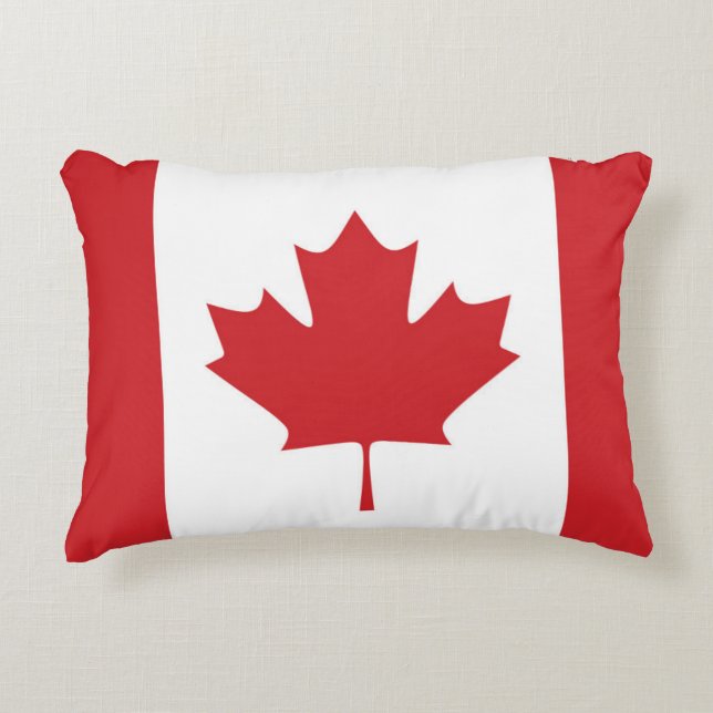Vlag van Canada Accent Kussen (Voorkant)